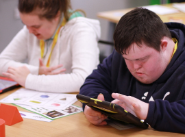 Learners in a classroom
