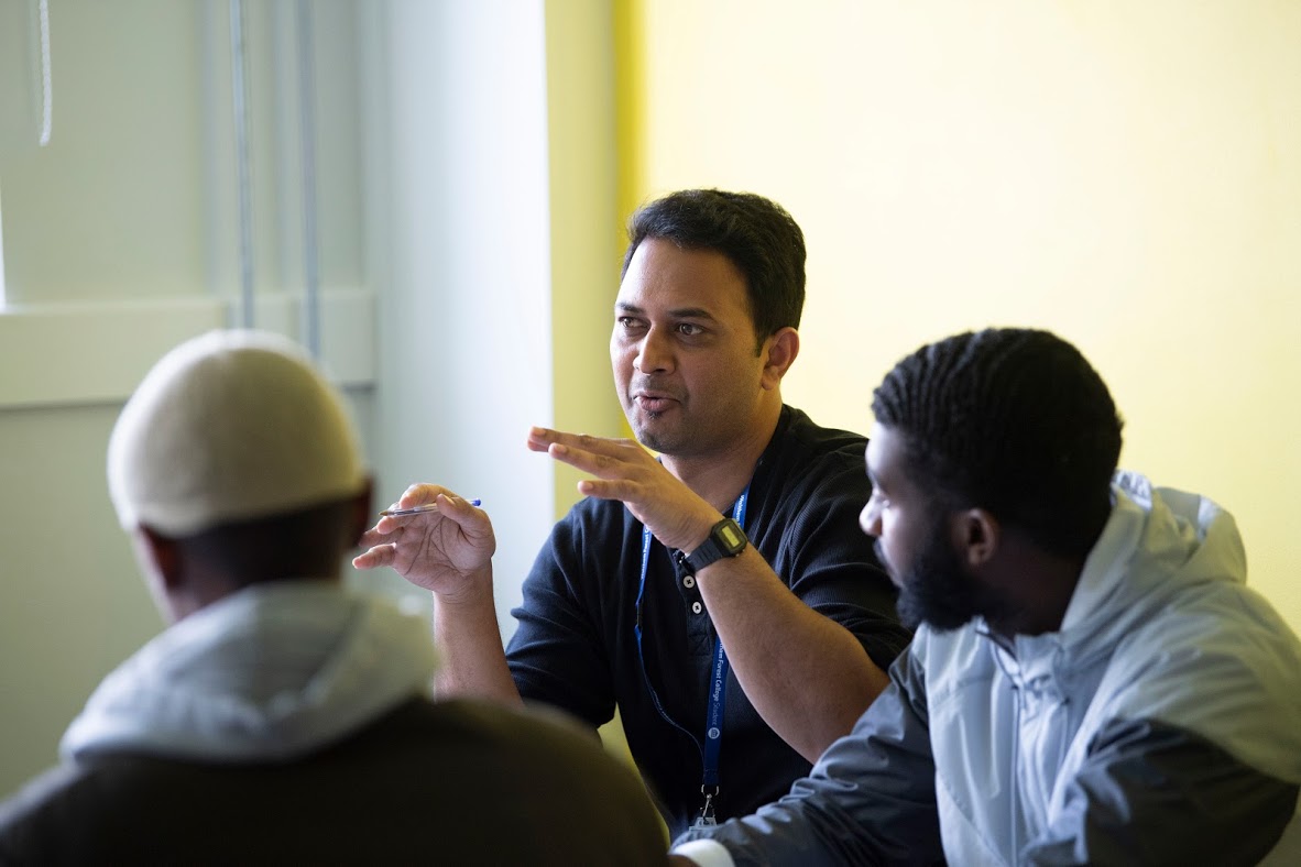 Student Giving An Explanation In A Class