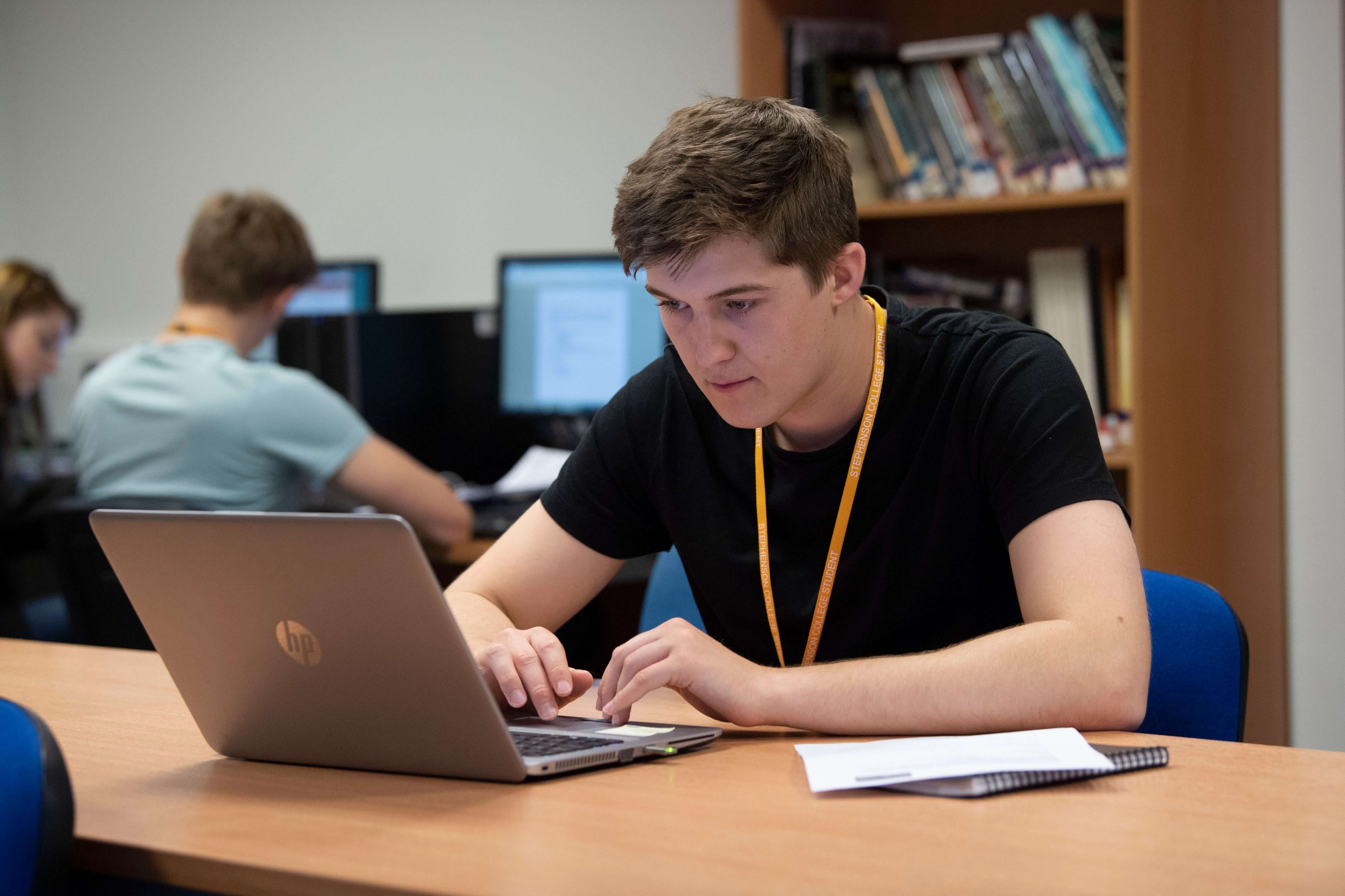 Student Learning Independently