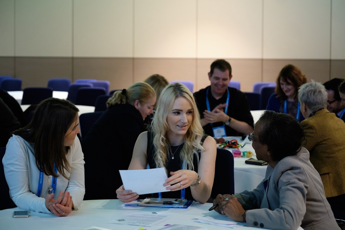 Groups Working Together At SET Conference Session